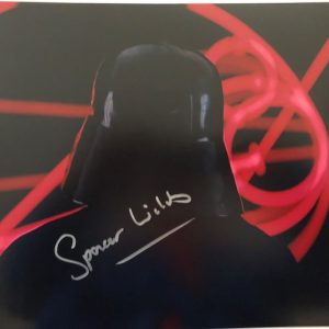 Spencer Wilding Signed Darth Vader Signed 11x14