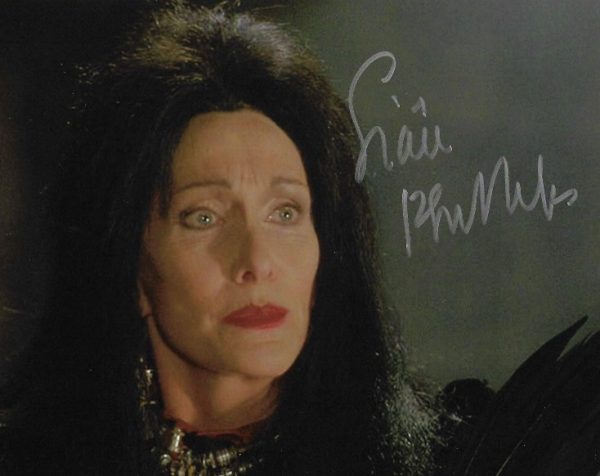 Sian Phillips Signed Battle of Endor Charal 10x8