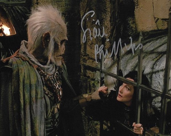 Sian Phillips Signed Battle of Endor Charal 10x8