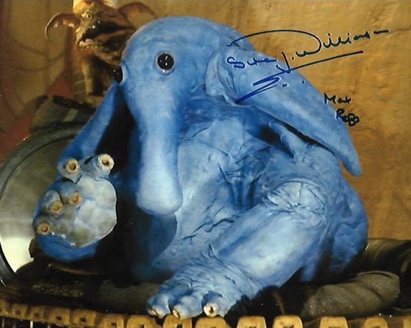 Simon Williamson Signed Max Rebo 10x8