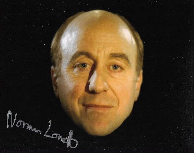 Norman Lovett Signed Red Dwarf Holly 10x8