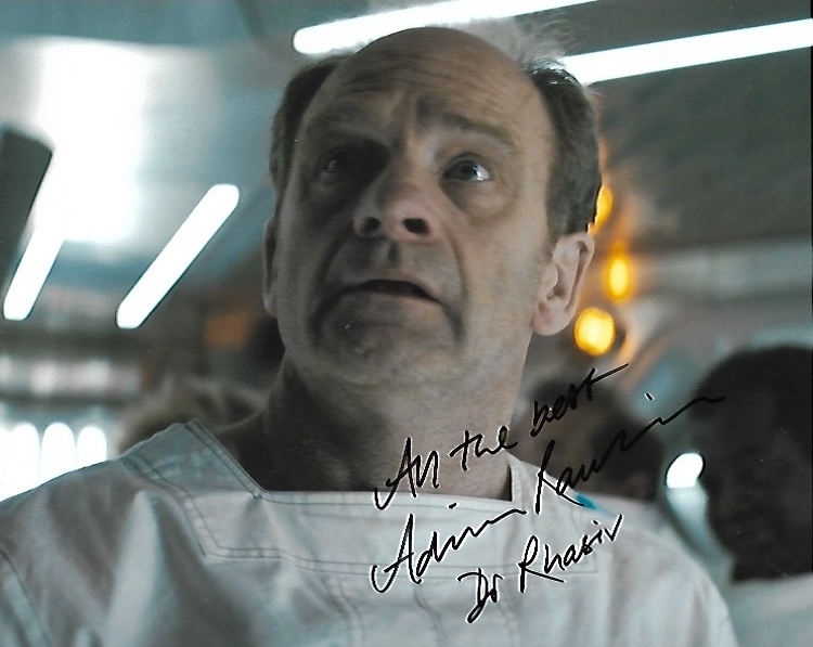 Adrian Rawlins signed 2024 8x10 photo from Star Wars Dr. Rhasiv